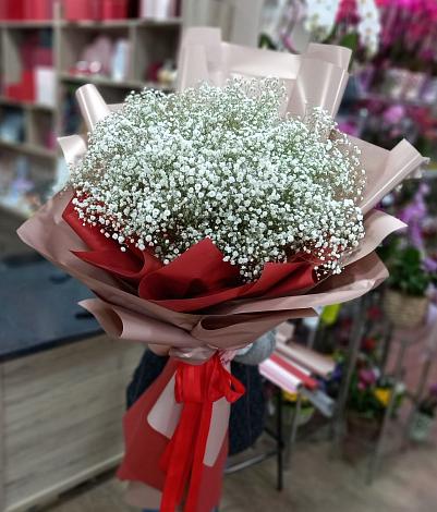Букет цветов из: Гипсофила в Бире