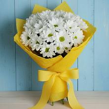 Букет цветов из:  Хризантемы в Бире