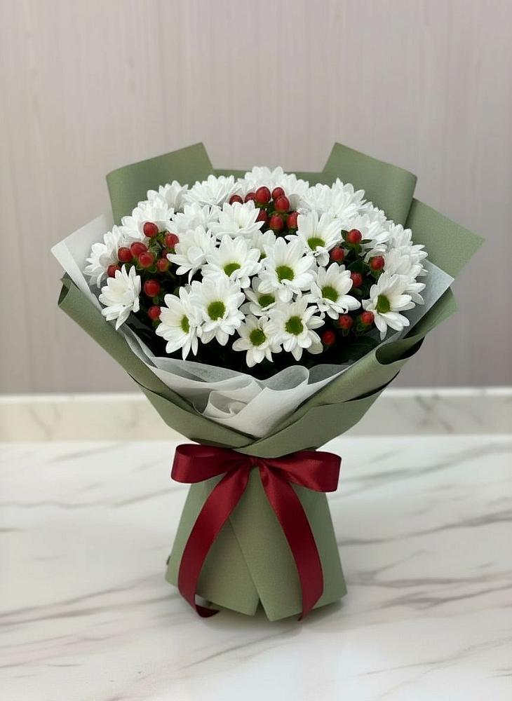 Букет цветов из: Хризантемы в Бире