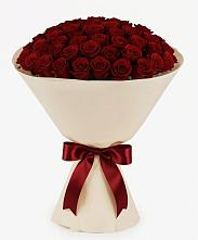 Букет 101 Бордовая роза Блэк Бакарра в Бире