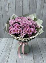 Букет цветов из:  Хризантемы в Бире