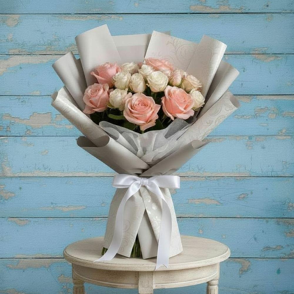 Букет цветов из: Розы в Бире