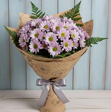 Букет цветов из:  Хризантемы #REPLACE_PRED# Бире