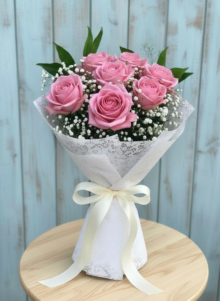 Букет цветов из: Розы в Бире