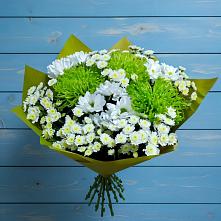 Букет цветов из:  Хризантемы в Бире