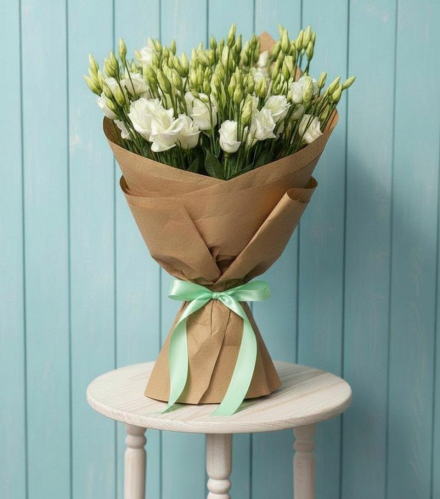 Букет цветов из: Лизиантусы в Бире