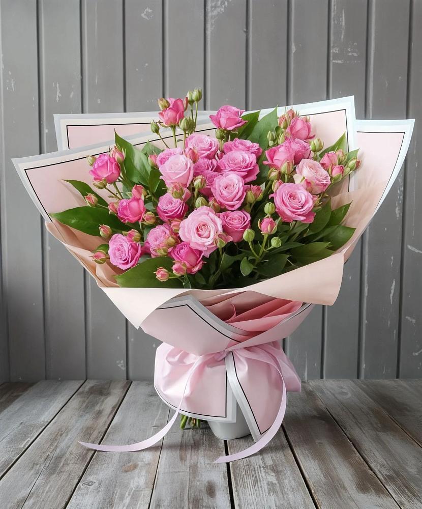 Букет Розовый кустик в Бире