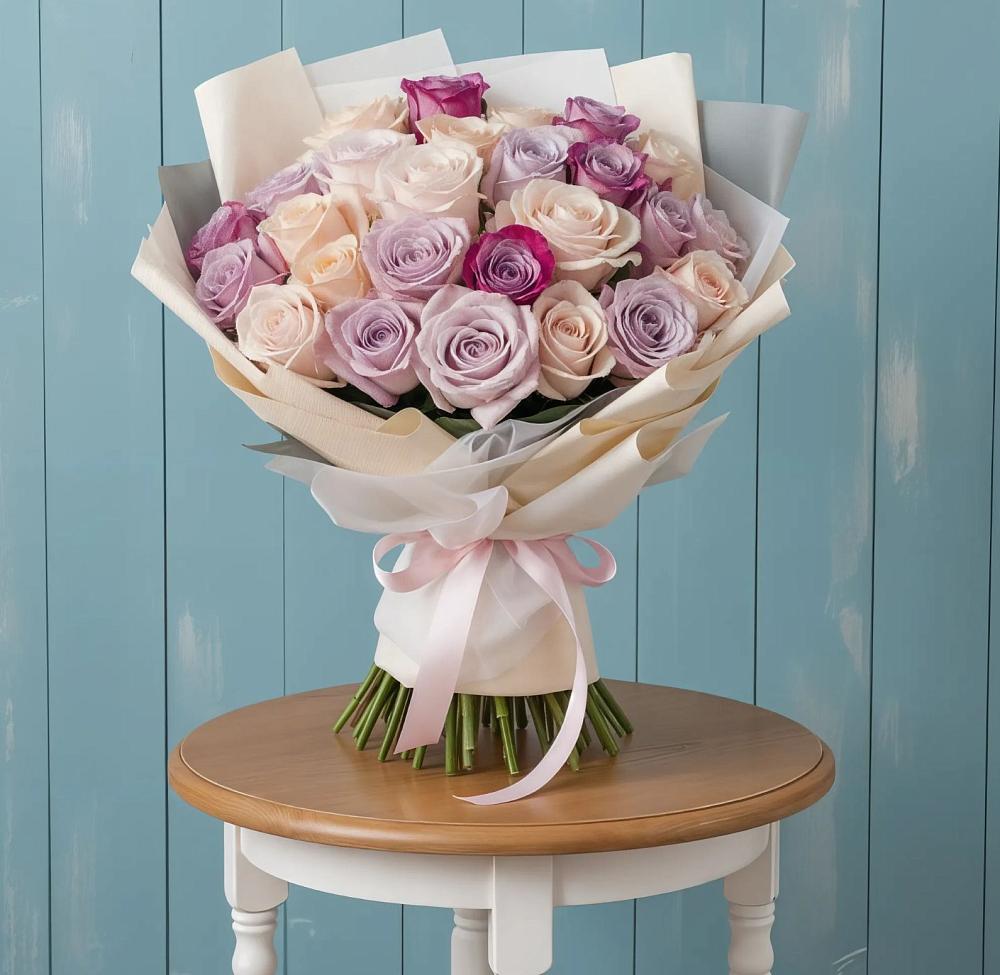 Букет цветов из: Розы в Бире