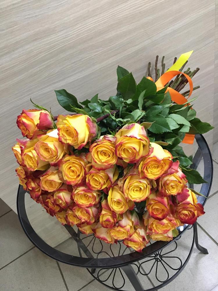 Букет Желтые розы в Бире