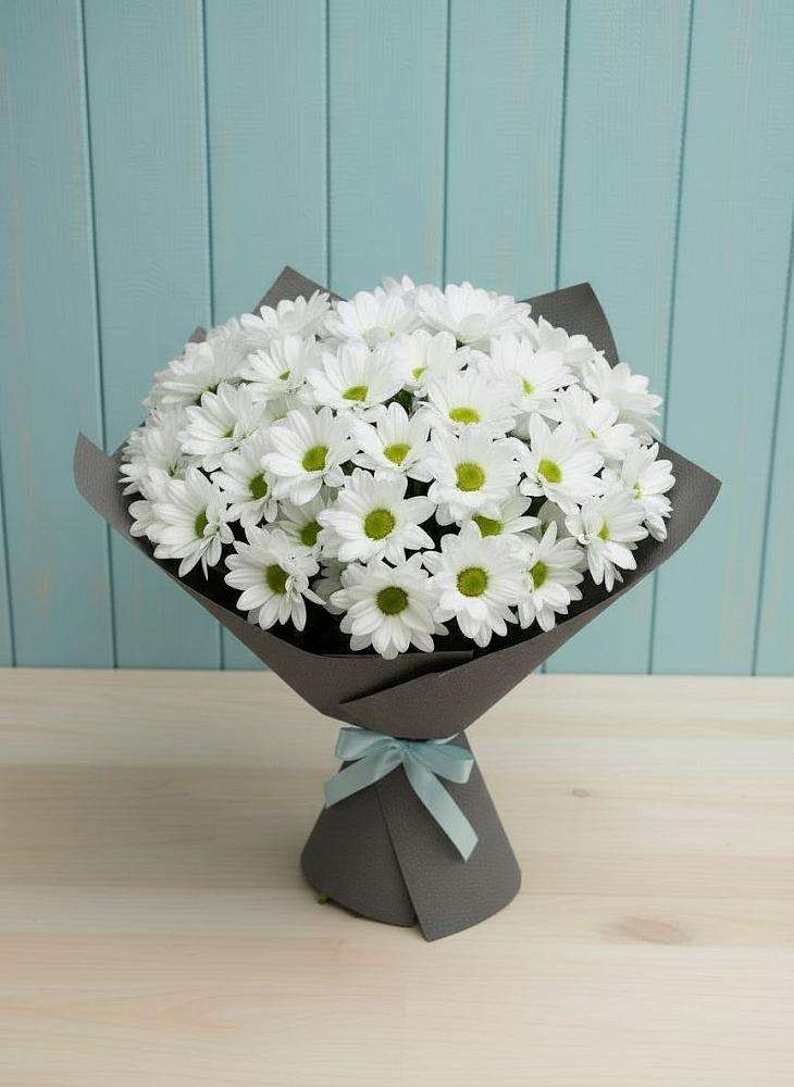 Букет цветов из: Хризантемы в Бире