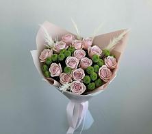 Букет цветов из:  Розы и Хризантемы в Бире