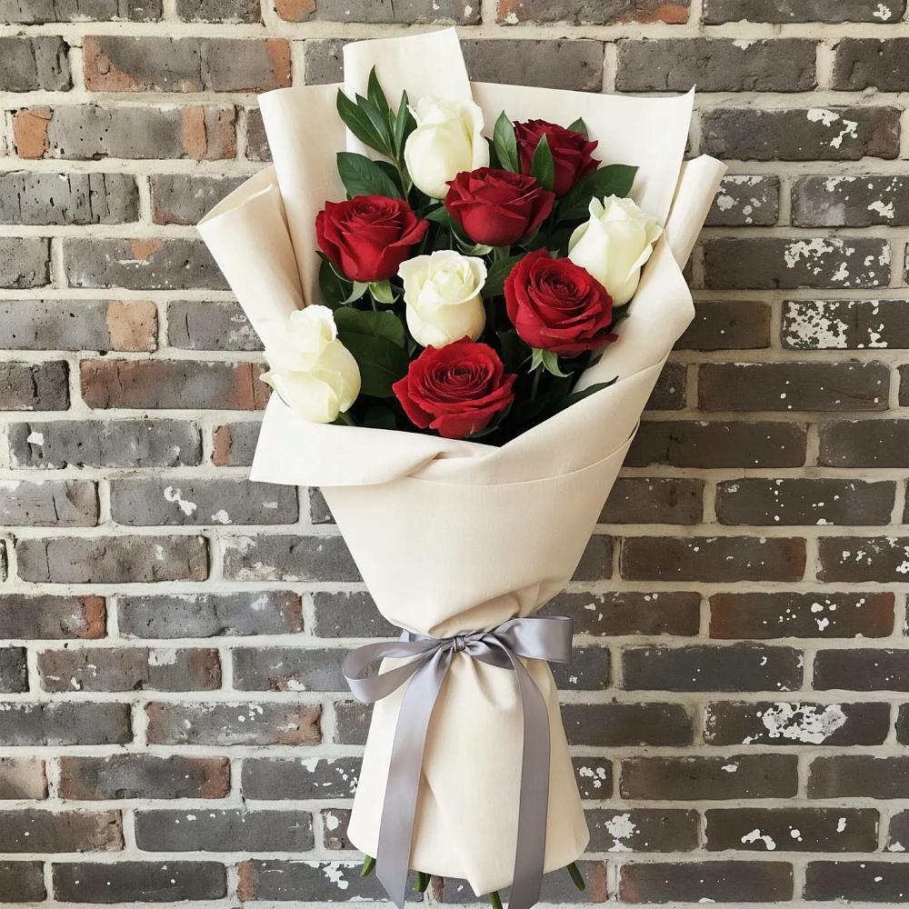 Букет цветов из: Розы в Бире