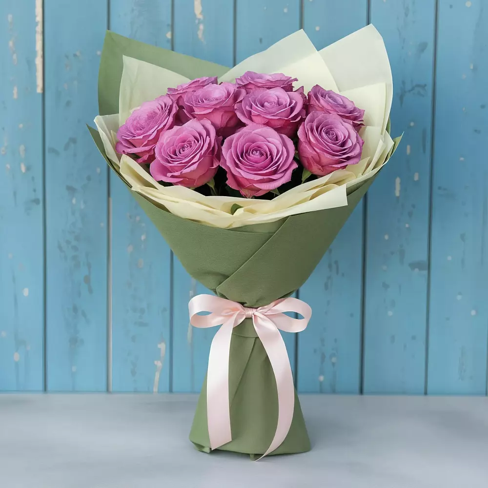 Букет Розы Фёрст Леди в Бире