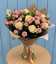 Букет цветов из:  Розы в Бире