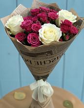 Букет цветов из:  Розы в Бире
