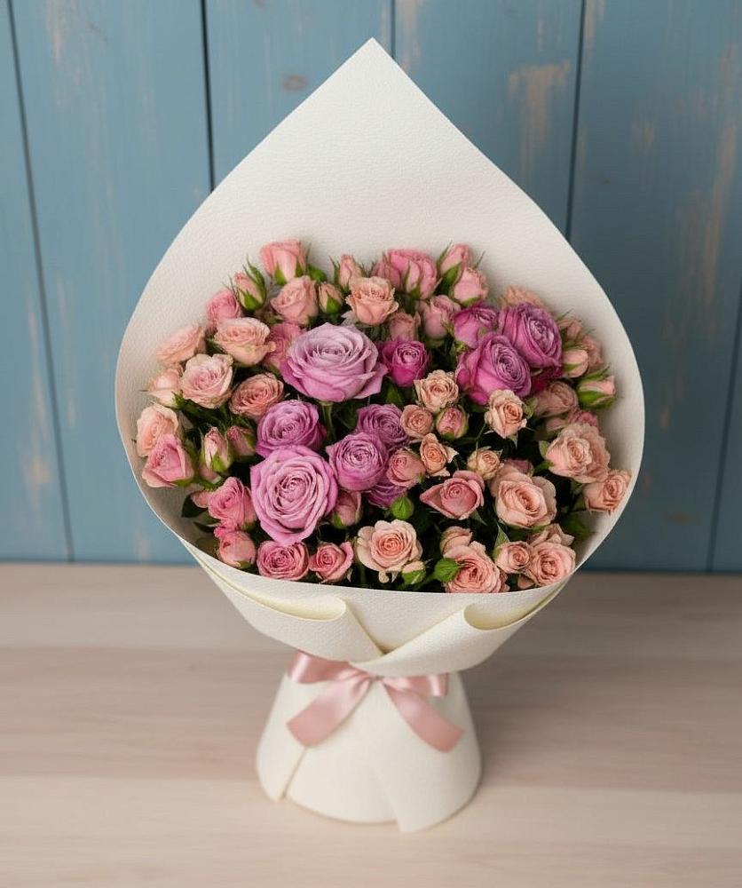 Букет цветов из: Розы в Бире