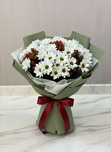 Букет цветов из:  Хризантемы в Бире