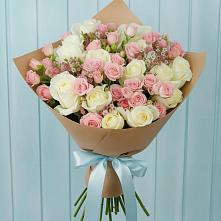 Букет цветов из:  Розы #REPLACE_PRED# Бире